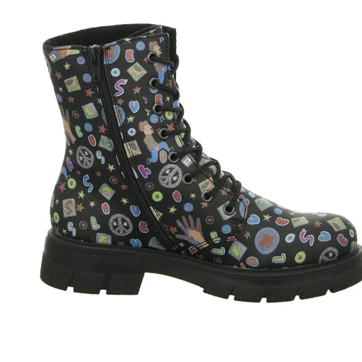 Rieker Schnürstiefelette Warmfutter bis 35mm Absatz (casual)