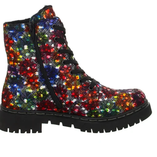 Rieker Schnürstiefelette Warmfutter bis 35mm Absatz (casual)