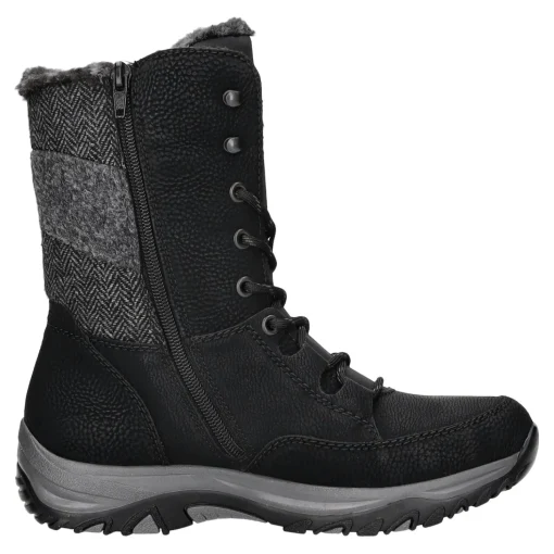 Rieker Schnürstiefelette Warmfutter bis 35mm Absatz (casual)
