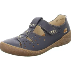 Rieker Slipper/Kletthalbschuh luftdurchlässig (durchbrochenes/geflochtenes Obermaterial)