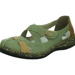 Rieker Slipper/Kletthalbschuh luftdurchlässig (durchbrochenes/geflochtenes Obermaterial)