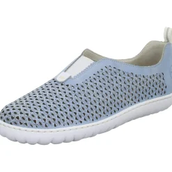 Rieker Slipper/Kletthalbschuh luftdurchlässig (durchbrochenes/geflochtenes Obermaterial)