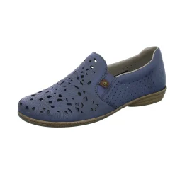 Rieker Slipper/Kletthalbschuh luftdurchlässig (durchbrochenes/geflochtenes Obermaterial)