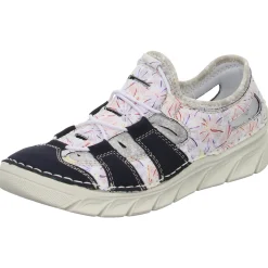 Rieker Slipper/Kletthalbschuh luftdurchlässig (durchbrochenes/geflochtenes Obermaterial)