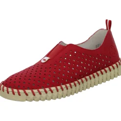 Rieker Slipper/Kletthalbschuh luftdurchlässig (durchbrochenes/geflochtenes Obermaterial)