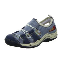 Rieker Slipper/Kletthalbschuh luftdurchlässig (durchbrochenes/geflochtenes Obermaterial)