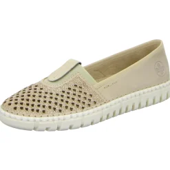 Rieker Slipper/Kletthalbschuh luftdurchlässig (durchbrochenes/geflochtenes Obermaterial)