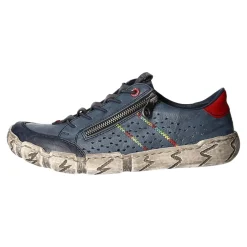 Rieker Slipper/Kletthalbschuh luftdurchlässig (durchbrochenes/geflochtenes Obermaterial)