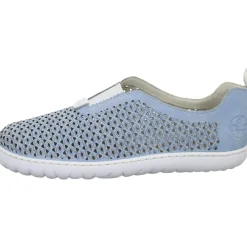 Rieker Slipper/Kletthalbschuh luftdurchlässig (durchbrochenes/geflochtenes Obermaterial)