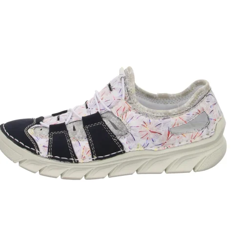 Rieker Slipper/Kletthalbschuh luftdurchlässig (durchbrochenes/geflochtenes Obermaterial)