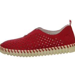 Rieker Slipper/Kletthalbschuh luftdurchlässig (durchbrochenes/geflochtenes Obermaterial)