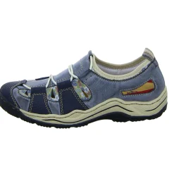 Rieker Slipper/Kletthalbschuh luftdurchlässig (durchbrochenes/geflochtenes Obermaterial)