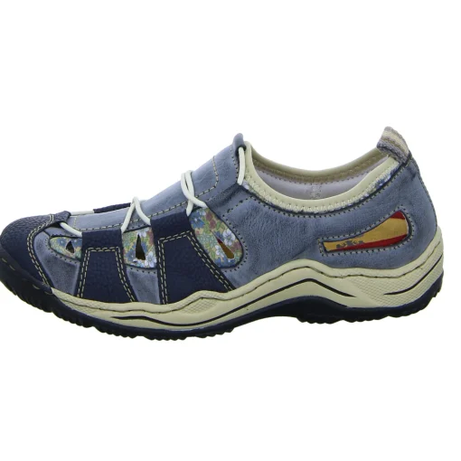 Rieker Slipper/Kletthalbschuh luftdurchlässig (durchbrochenes/geflochtenes Obermaterial)