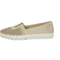 Rieker Slipper/Kletthalbschuh luftdurchlässig (durchbrochenes/geflochtenes Obermaterial)