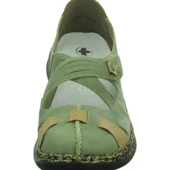 Rieker Slipper/Kletthalbschuh luftdurchlässig (durchbrochenes/geflochtenes Obermaterial)