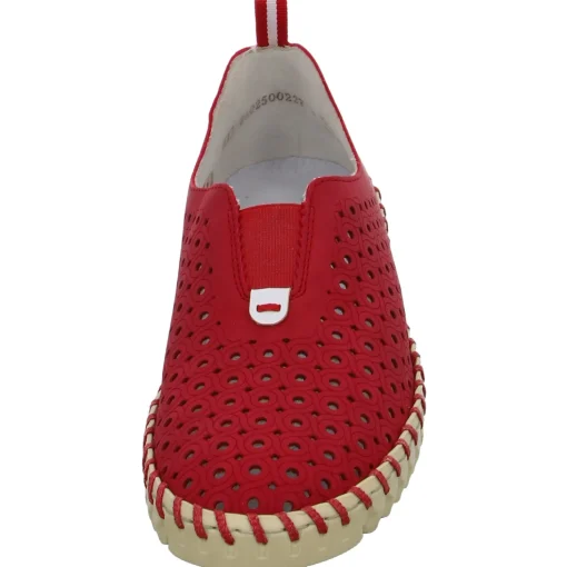 Rieker Slipper/Kletthalbschuh luftdurchlässig (durchbrochenes/geflochtenes Obermaterial)