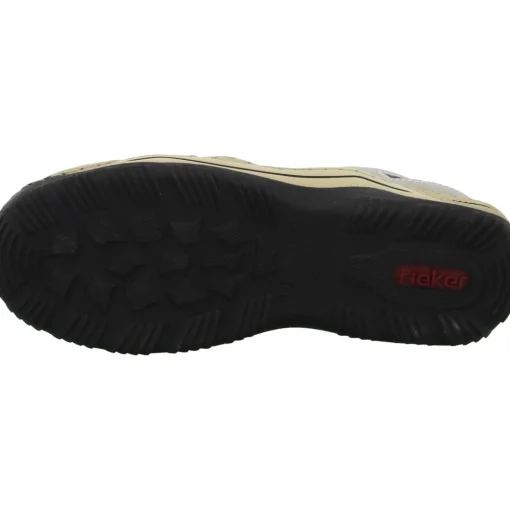Rieker Slipper/Kletthalbschuh luftdurchlässig (durchbrochenes/geflochtenes Obermaterial)