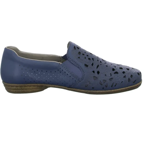 Rieker Slipper/Kletthalbschuh luftdurchlässig (durchbrochenes/geflochtenes Obermaterial)