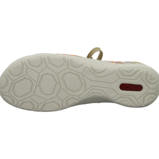 Rieker Slipper/Kletthalbschuh luftdurchlässig (durchbrochenes/geflochtenes Obermaterial)