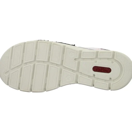 Rieker Slipper/Kletthalbschuh luftdurchlässig (durchbrochenes/geflochtenes Obermaterial)