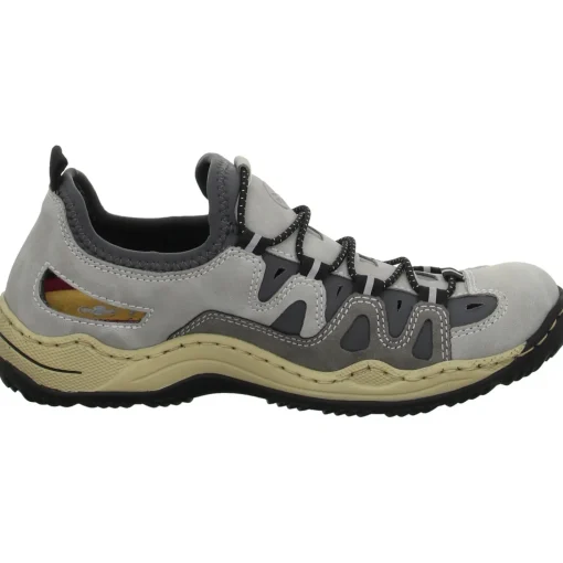 Rieker Slipper/Kletthalbschuh luftdurchlässig (durchbrochenes/geflochtenes Obermaterial)