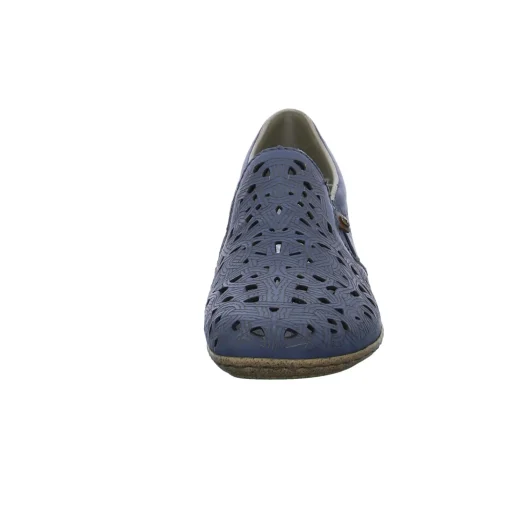 Rieker Slipper/Kletthalbschuh luftdurchlässig (durchbrochenes/geflochtenes Obermaterial)