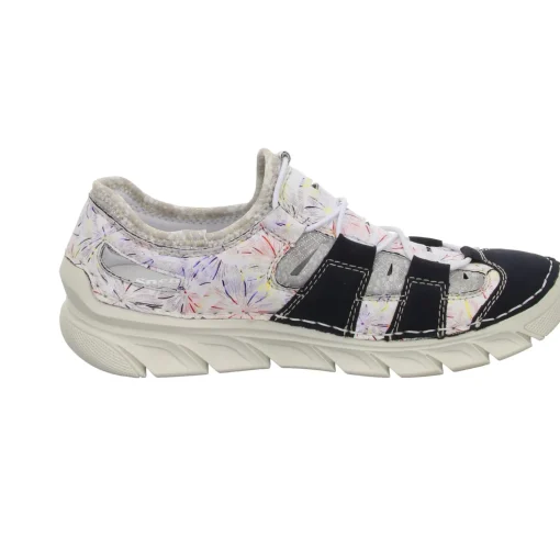 Rieker Slipper/Kletthalbschuh luftdurchlässig (durchbrochenes/geflochtenes Obermaterial)