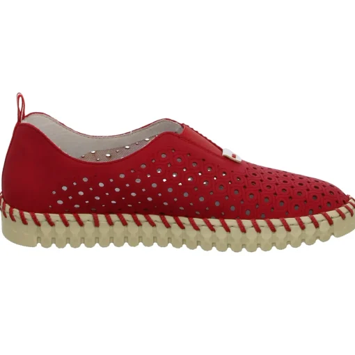 Rieker Slipper/Kletthalbschuh luftdurchlässig (durchbrochenes/geflochtenes Obermaterial)