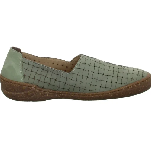 Rieker Slipper/Kletthalbschuh luftdurchlässig (durchbrochenes/geflochtenes Obermaterial)