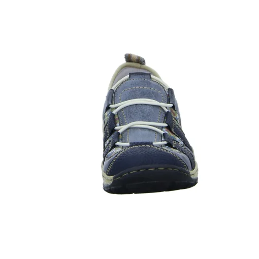 Rieker Slipper/Kletthalbschuh luftdurchlässig (durchbrochenes/geflochtenes Obermaterial)