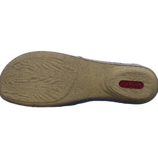 Rieker Slipper/Kletthalbschuh luftdurchlässig (durchbrochenes/geflochtenes Obermaterial)