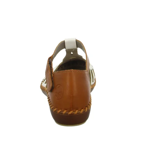 Rieker Slipper/Kletthalbschuh luftdurchlässig (durchbrochenes/geflochtenes Obermaterial)