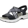 Rieker Sportliche Sandalette bis 30mm Sohlenhöhe