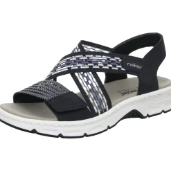 Rieker Sportliche Sandalette bis 30mm Sohlenhöhe