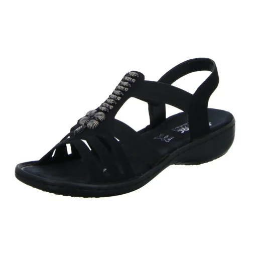 Rieker Sportliche Sandalette bis 30mm Sohlenhöhe