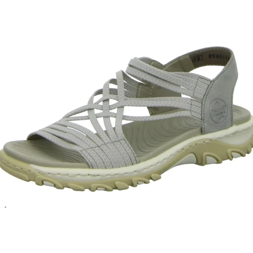 Rieker Sportliche Sandalette bis 30mm Sohlenhöhe