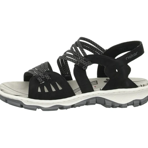 Rieker Sportliche Sandalette bis 30mm Sohlenhöhe