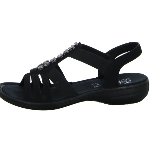 Rieker Sportliche Sandalette bis 30mm Sohlenhöhe