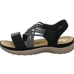Rieker Sportliche Sandalette bis 30mm Sohlenhöhe