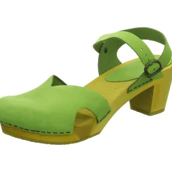 Sanita Sling ab 50mm Absatz WOOD-MATRIX SQUARE FLEX SANDAL