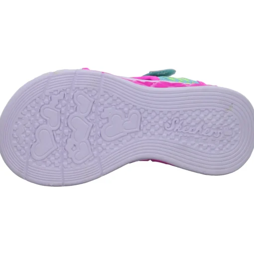 Skechers Sandalette S Lights®-FLUTTER HEARTS SANDAL