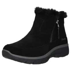 Skechers Schlupf-/Reißverschlußstiefelette Warmfutter bis 35mm Absatz (casual) Easy Going-COOL ZIP!