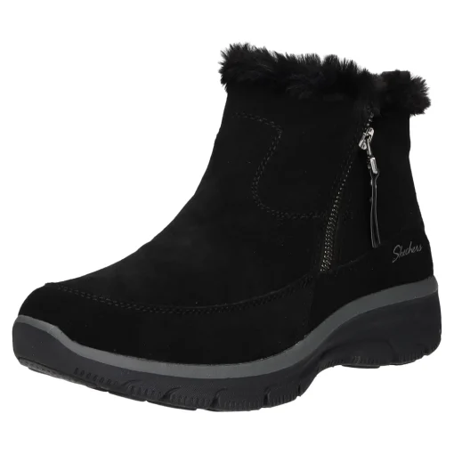 Skechers Schlupf-/Reißverschlußstiefelette Warmfutter bis 35mm Absatz (casual) Easy Going-COOL ZIP!