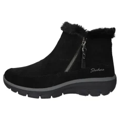 Skechers Schlupf-/Reißverschlußstiefelette Warmfutter bis 35mm Absatz (casual) Easy Going-COOL ZIP!