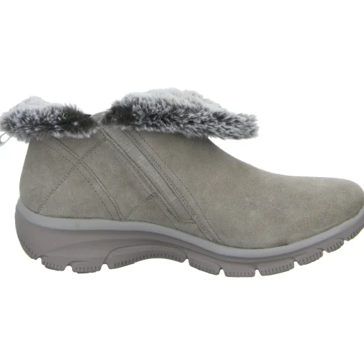Skechers Schlupf-/Reißverschlußstiefelette Warmfutter bis 35mm Absatz (casual) Easy Going-HIGH ZIP