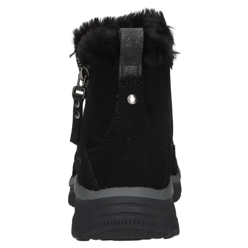 Skechers Schlupf-/Reißverschlußstiefelette Warmfutter bis 35mm Absatz (casual) Easy Going-COOL ZIP!