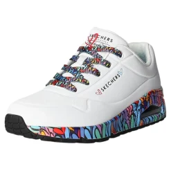 Skechers Schnürhalbschuh Sneaker (sportlich) UNO-RAVAGED LOVE