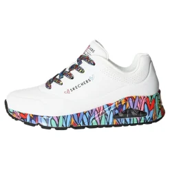 Skechers Schnürhalbschuh Sneaker (sportlich) UNO-RAVAGED LOVE