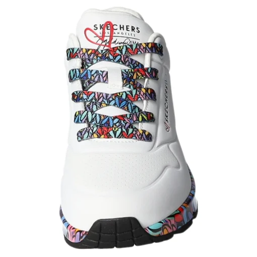 Skechers Schnürhalbschuh Sneaker (sportlich) UNO-RAVAGED LOVE