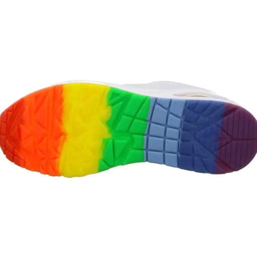 Skechers Schnürhalbschuh Sneaker (sportlich) UNO-RAINBOW PEAKS